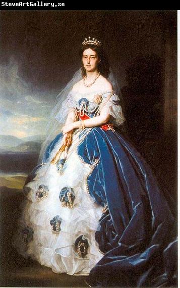 Franz Xaver Winterhalter Portrait of the Queen Olga of Wurttemberg